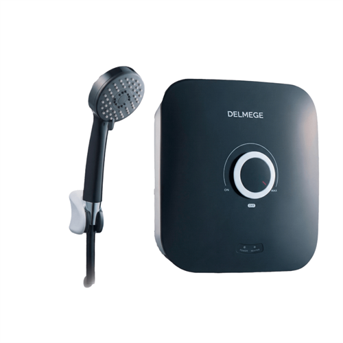 DELMEGE Instant Shower Water Heater 3.5kW Without Pressure Pump DWH-D3.5-NP-2 [BLACK]