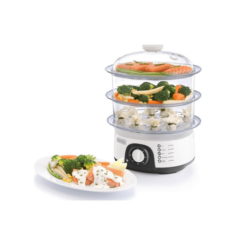 BLACK + DECKER 3 Tier Food Steamer HS6000