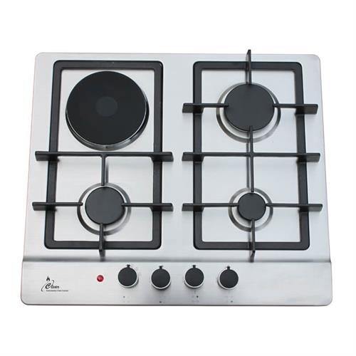 Clear Stainless Steel Cooker Hob With 1 Electric Hot Plate F4-SP603 [With FFD]