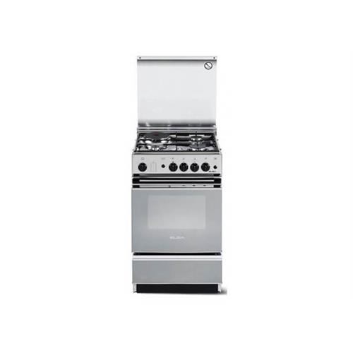 ELBA 3 Gas Burner + 1 Electricplate Cooker with Gas Oven N55X320E