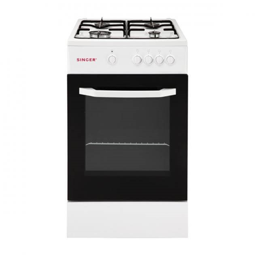 Singer Freestanding Oven With 4 Gas Burners 62L GCB8402F