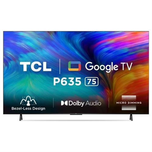 TCL 75 4K HDR Google TV TCL75P635