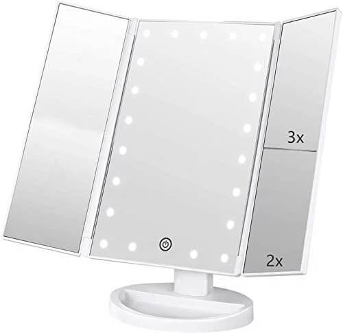 TMC Portable Trifold Makeup Mirror