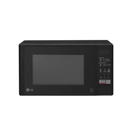 LG Microwave 20L with EasyClean coating, rounded corners, black MS2042DB