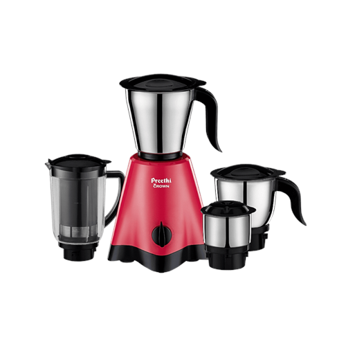 Preethi Crown Plus 600 Watt 4 Jar Mixer Grinder MG-258