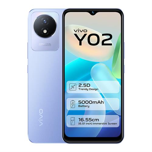 VIVO Mobile Phone Y02 (3GB / 32GB) (Orchid Blue)