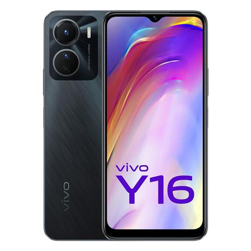 VIVO Mobile Phone Y16 (4GB / 64GB) (Stellar Black)