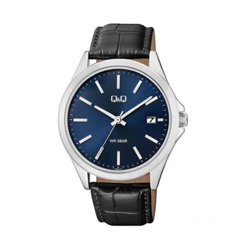 Q&Q Men Classic Quartz Watch Blue Dial A484J312Y