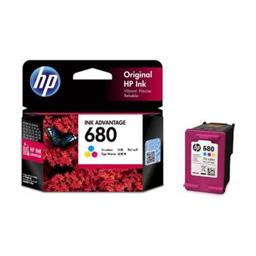 HP 680 Tri-Color Ink Advantage Cartridge