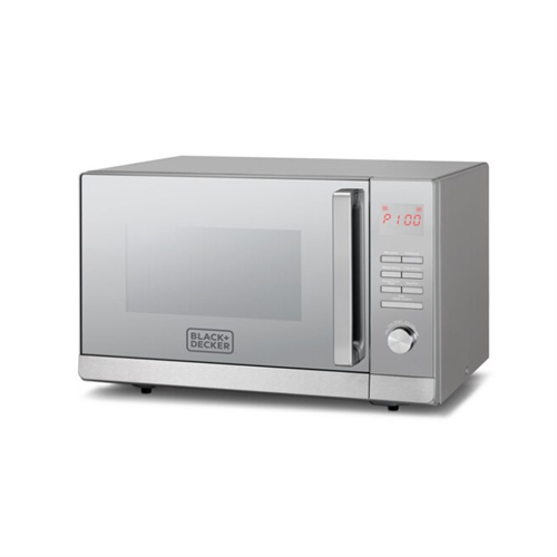 BLACK+DECKER 30L SS Mirror Finish Microwave Oven With Grill OGB-MZ30PGSS-B5