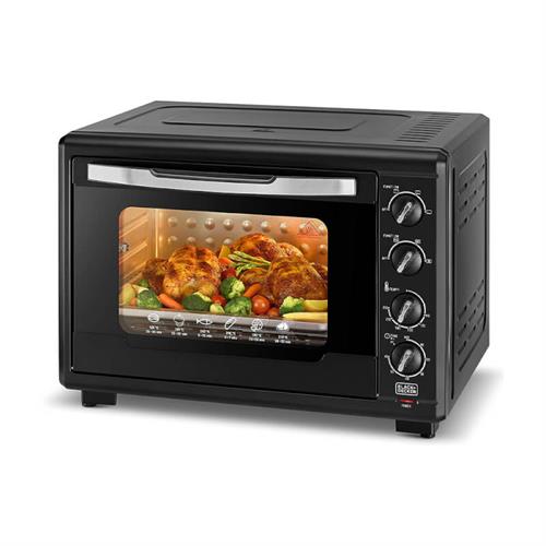 BLACK+DECKER 55L Double Glass Multifunction Toaster Oven TRO55RDG-B5