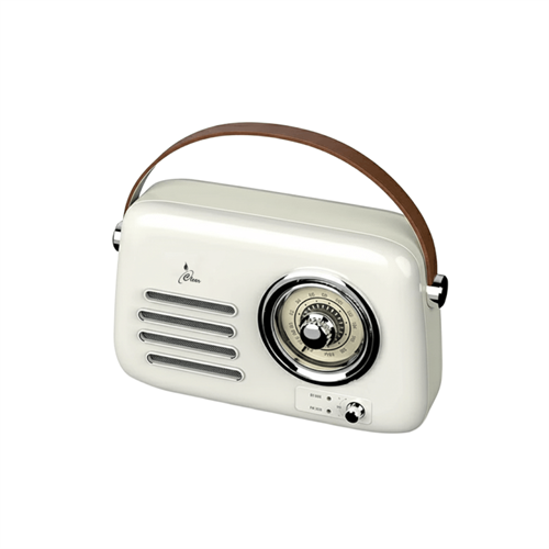 Clear Hyper Boom Retro Radio & Bluetooth Speaker FB-R303