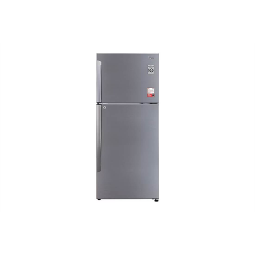 LG Smart Inverter Refrigerator Shiny Steel GL-M433PZI