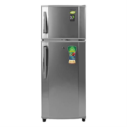Singer GEO Refrigerator 2 Doors, 225L (Silver) GEO-242D-SV