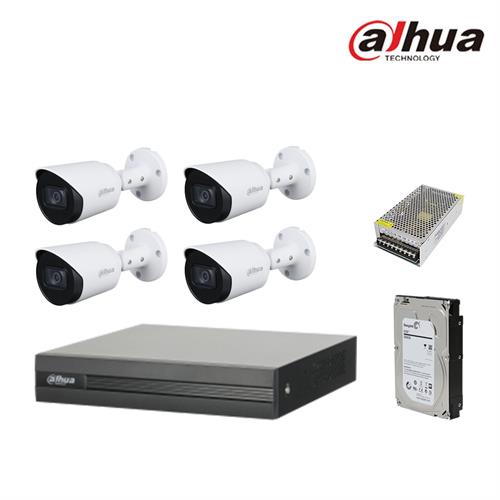 Dahua Security Camera system with installation [04 Camera Pack]