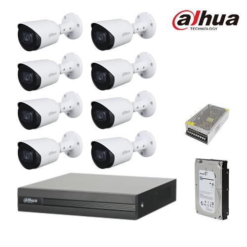 Dahua Security Camera system with installation [08 Camera Pack]