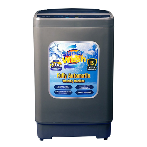 Singer Fully Automatic Washing Machine 7.5kg SWM-FAR75PT