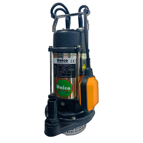 Unico Submersible Pump QDX1.5-25-0.55F (0.75HP)