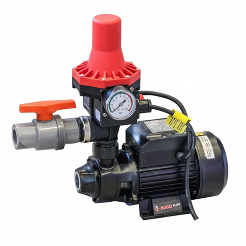 HUGO FLOW Peripheral Water Pump HF40-10 [0.5HP] with Pressure Unit