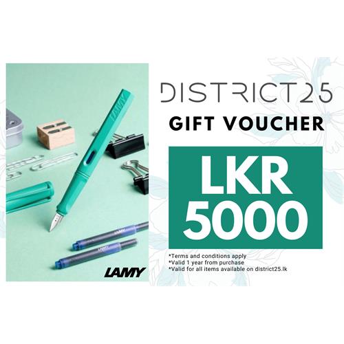 Gift Voucher LKR 5000