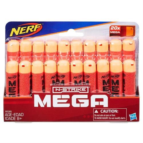 Nerf Official 20 Dart Mega Refill Pack