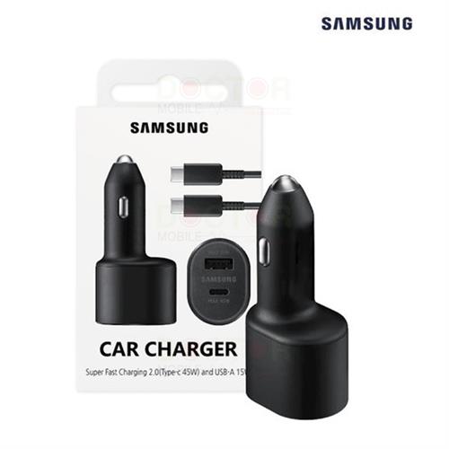 Samsung Super Fast Dual Car Charger (45W+15W)