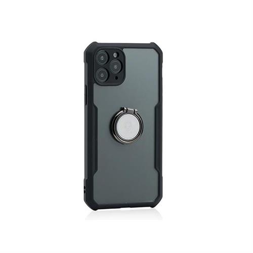 Green iPhone 12 and 12 Pro Stylishly Tough Shockproof Case With Ring