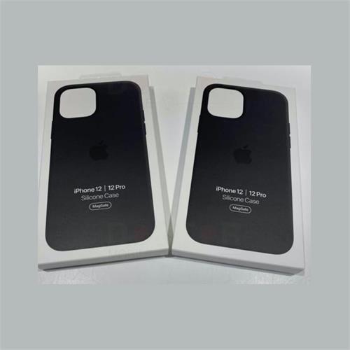 iPhone 12 Pro Silicone Case With Magsafe Black