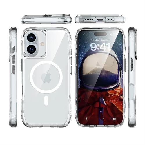 iPhone 16 Plus Transparent Back Cover