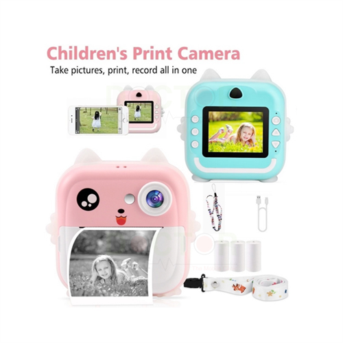 Childrens Digital Print Camera 2.4 Inch