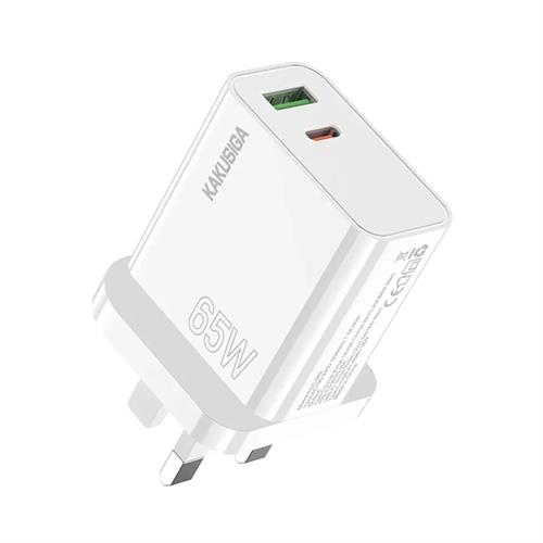 KAKUSIGA KSC-942 Super Fast Charger Adapter PD 65W