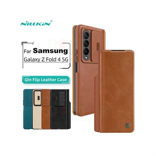 Samsung Galaxy Z Fold 4 5G/W23 Qin Pro Leather Case