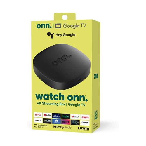 onn. Google TV 4K Streaming Box