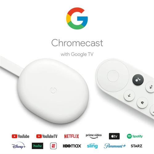 Google Chromecast 4K with Google TV