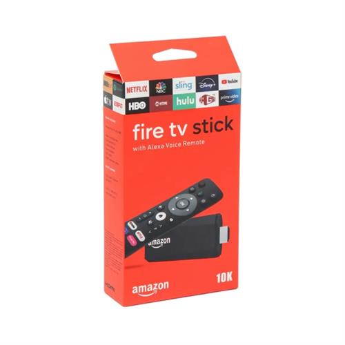 Fire TV Stick With Alexa Voice Remote 10K