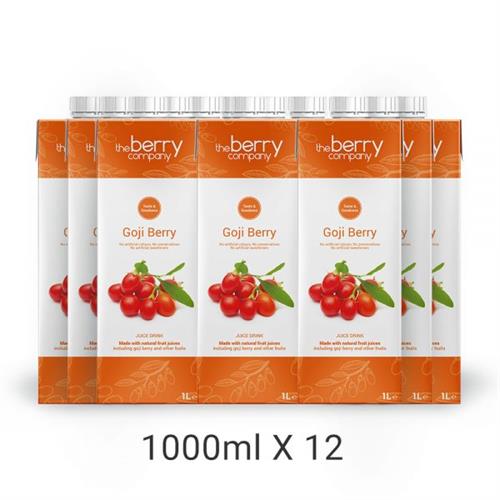 The Berry Company Goji Berry (1000ml x 12) 12 units (1 carton)