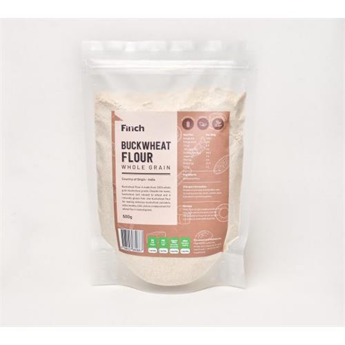 Finch Buckwheat Flour 500g (Whole Grain)