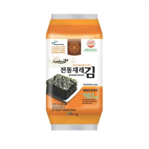 Korean Seaweed Snack Tradition