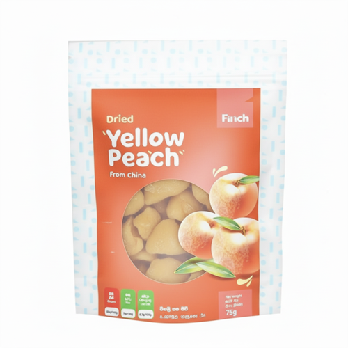 Finch Dried Yellow Peach 75g