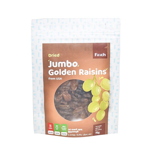 Finch Jumbo Golden Raisins (American / Seedless) 75g