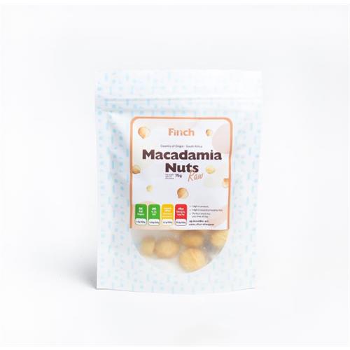 Finch Macadamia Nuts 75g