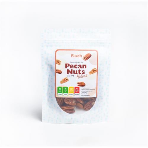 Finch Pecan Nut Halves RAW 75g