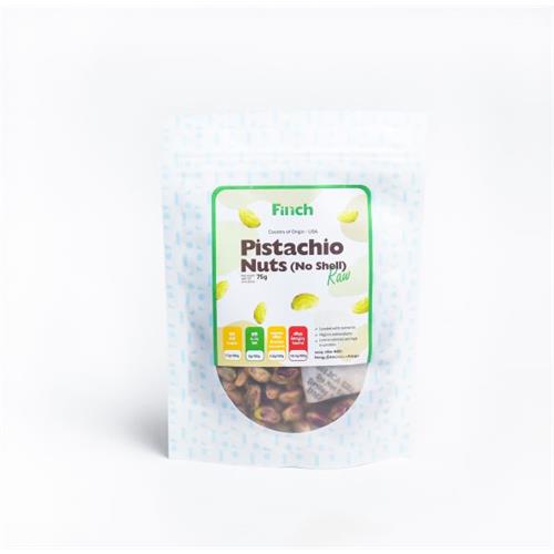 Finch Pistachios Nut No Shell 75g