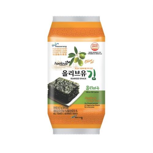 Korean Seaweed Snack Olive Oil