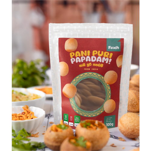 Finch Pani Puri Papadam 100g