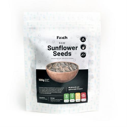 Finch Sunflower Seeds RAW 100g