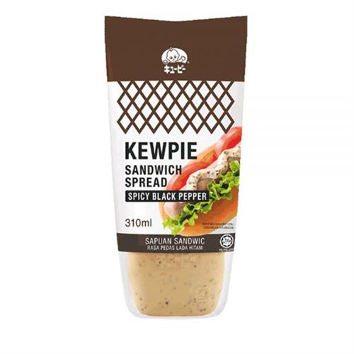 Kewpie Sandwich Spread Spicy Black Pepper 310ml