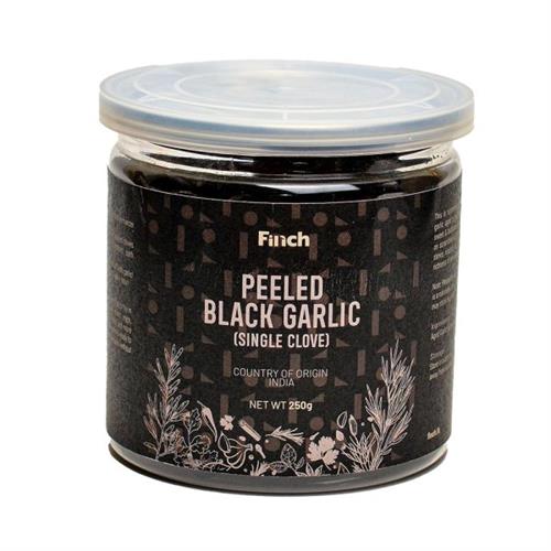 Finch Peeled Black Garlic Cloves 250g