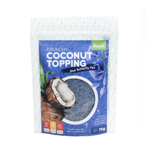 Finch Coconut Topping Butterfly Pea
