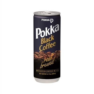 Pokka Black Coffee 240ml
